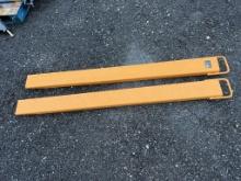 Brand New 8ft Forklift Fork Extensions (W253)