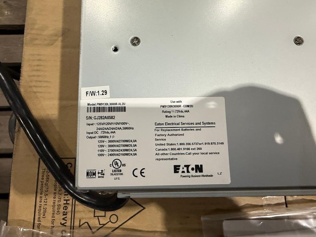 Lot of 2 Brand New Eaton UPS (AD6)