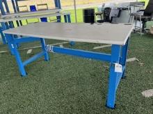 Adjustable Hight Shop Tables