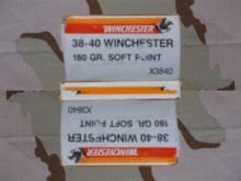 Winchester 38-40 ammo