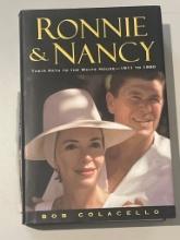 Ronnie & Nancy by Bob Colacello, First Edition Hardcover