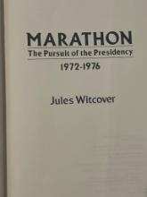Marathon: The Pursuit of the Presidency 1972-1976 by Jules Witcover