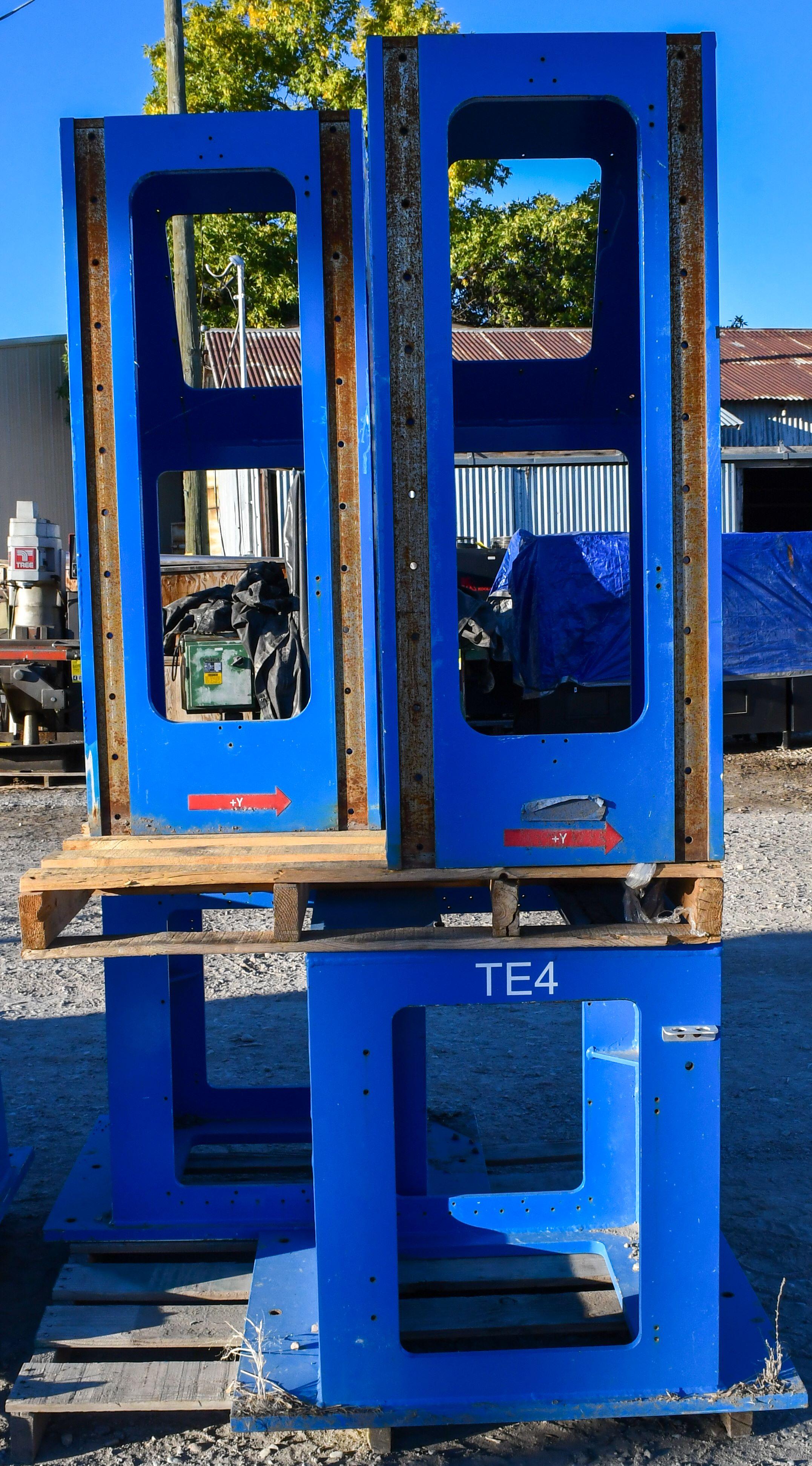 Pallet Of Sturdy Blue Props