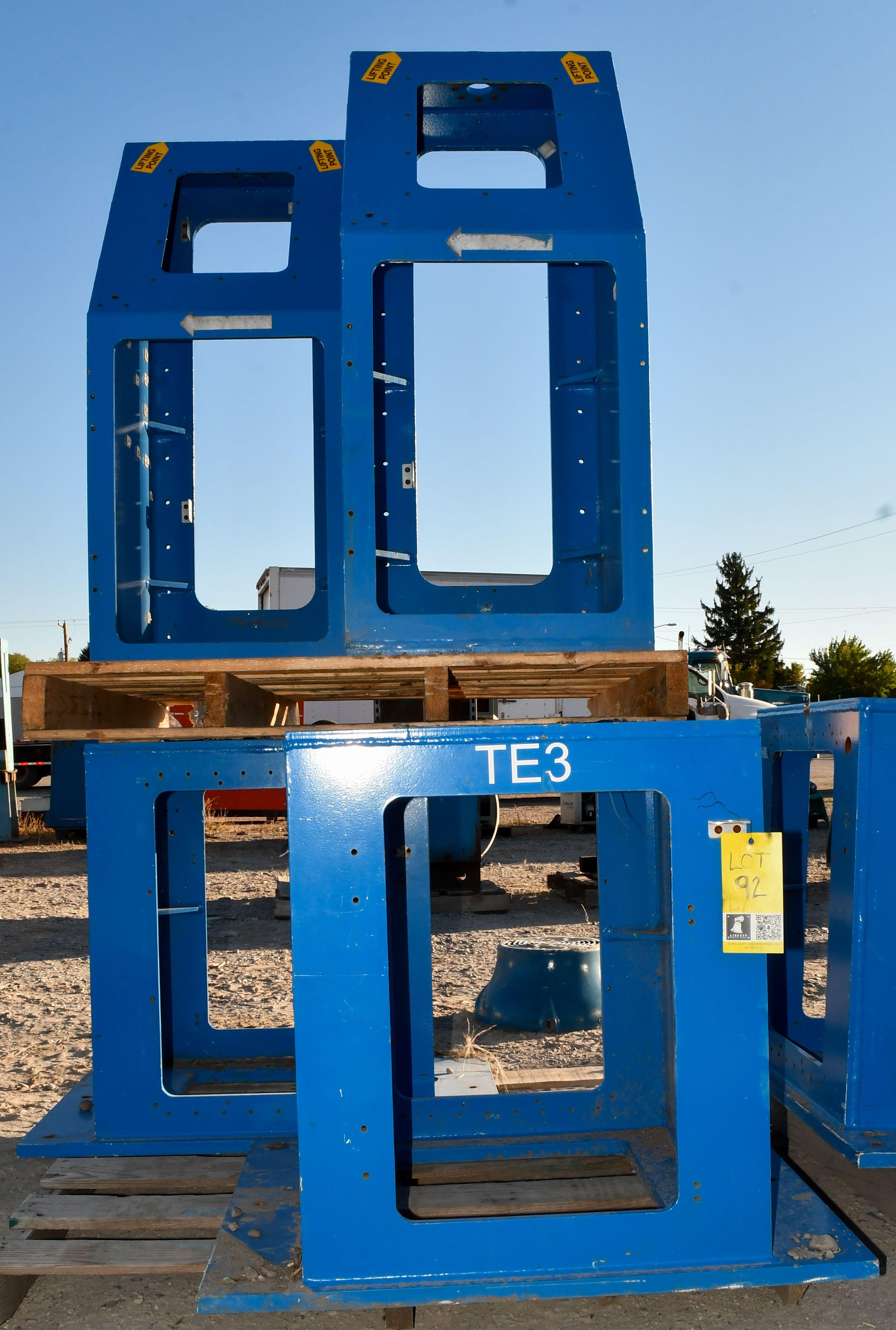 Pallet Of Sturdy Blue Props