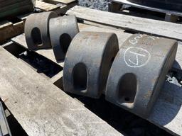 skid of Bobcat Skid Loader weights