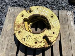 (4) John Deere Wheel Weights off JD 4230