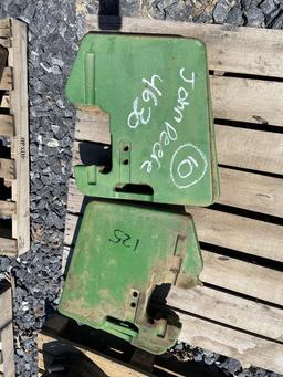 (10) John Deere Suitcase Weights of JD4630