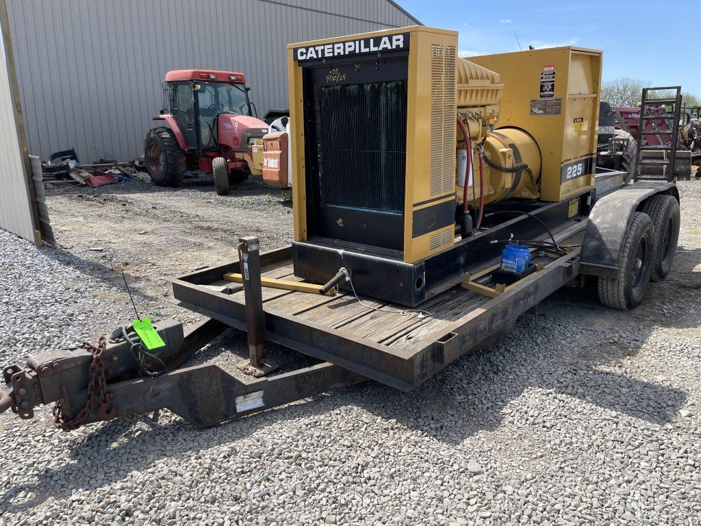 Caterpillar 3306B Genrator on Trailer