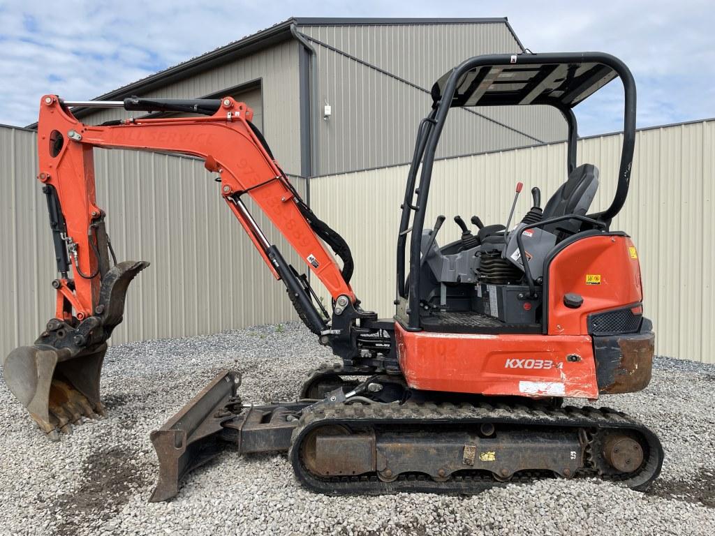 Kubota KX033-4 Excavator