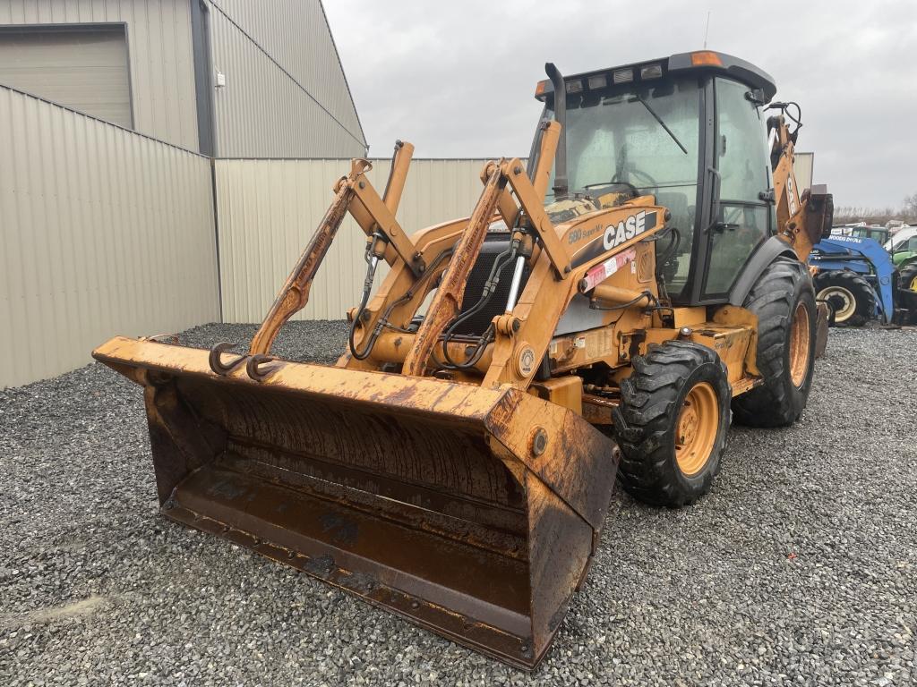 Case 530 Super M Loader Backhoe