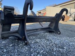 Forks off Deere 310K EP Loader Backhoe