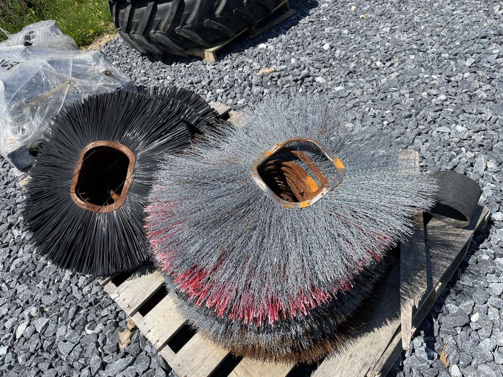 Skid of replacement Sweeper Brushes