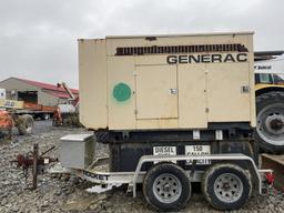 Generac Generator on Trailer