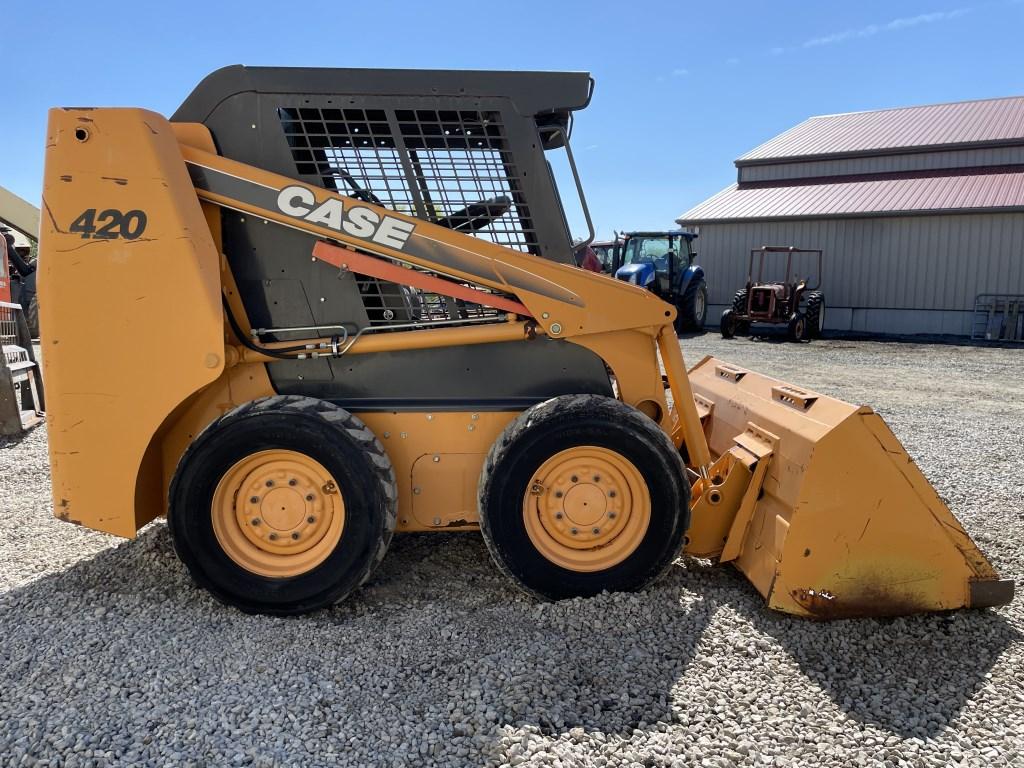 Case 420 Wheel Skid Loader