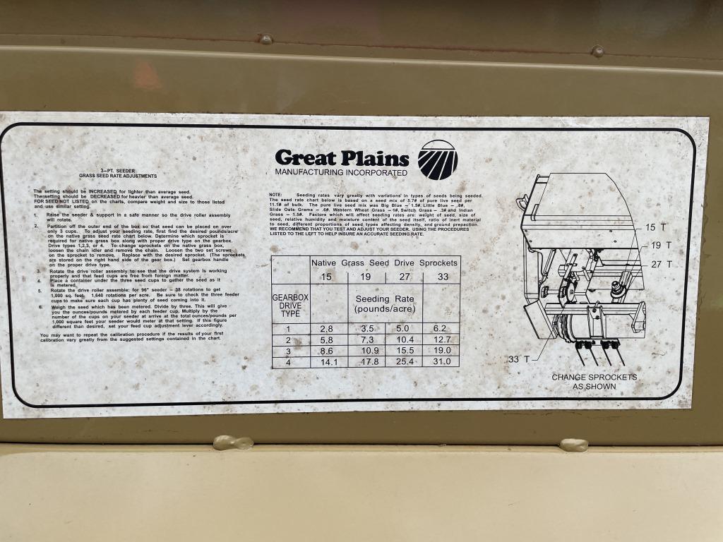 Land Pride PSN2096 Grain Drill