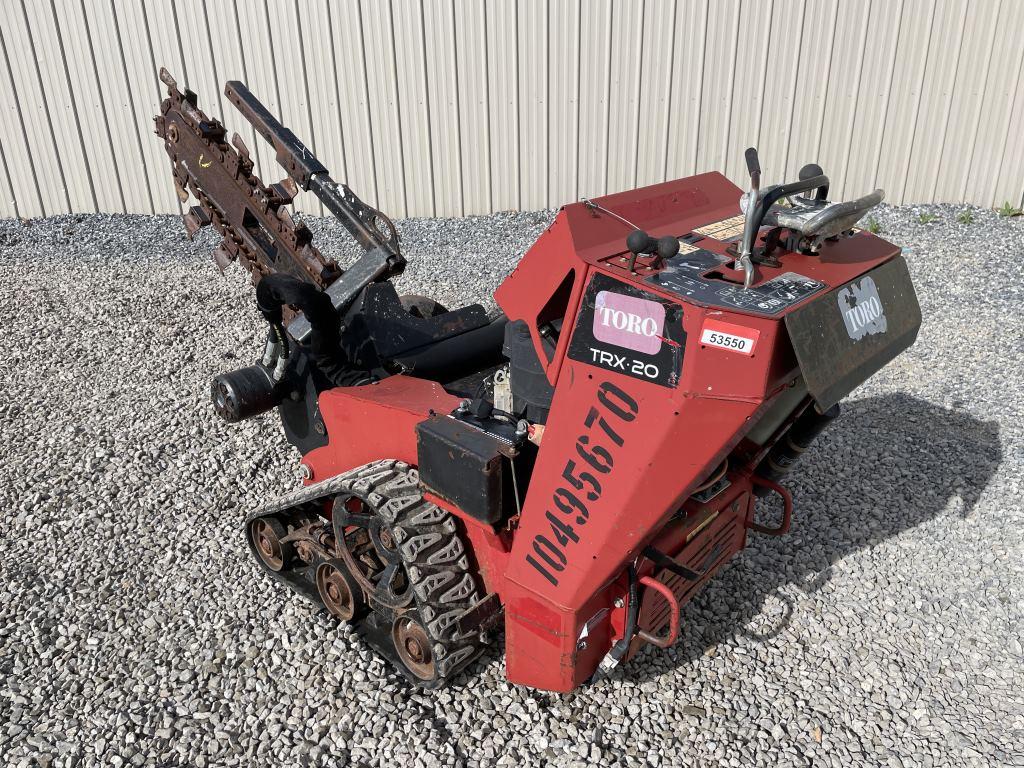 Toro TRX20 Walk Behind Trencher