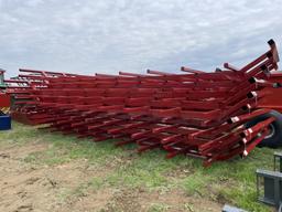 New - Hay Wagon Topper - RED