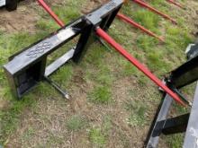 New - Single Bale Spear - BLACK