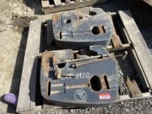 (8) 40Kg Suitcase weights off NH 8970