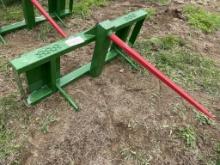 New - Single Bale Spear - GREEN