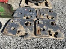 (8) 40 Kg  suitcase weigts off NH 8970