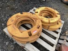 (8) wheel Weights off JD 6130