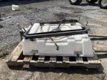 Top Skid Loader Mount Water Tank