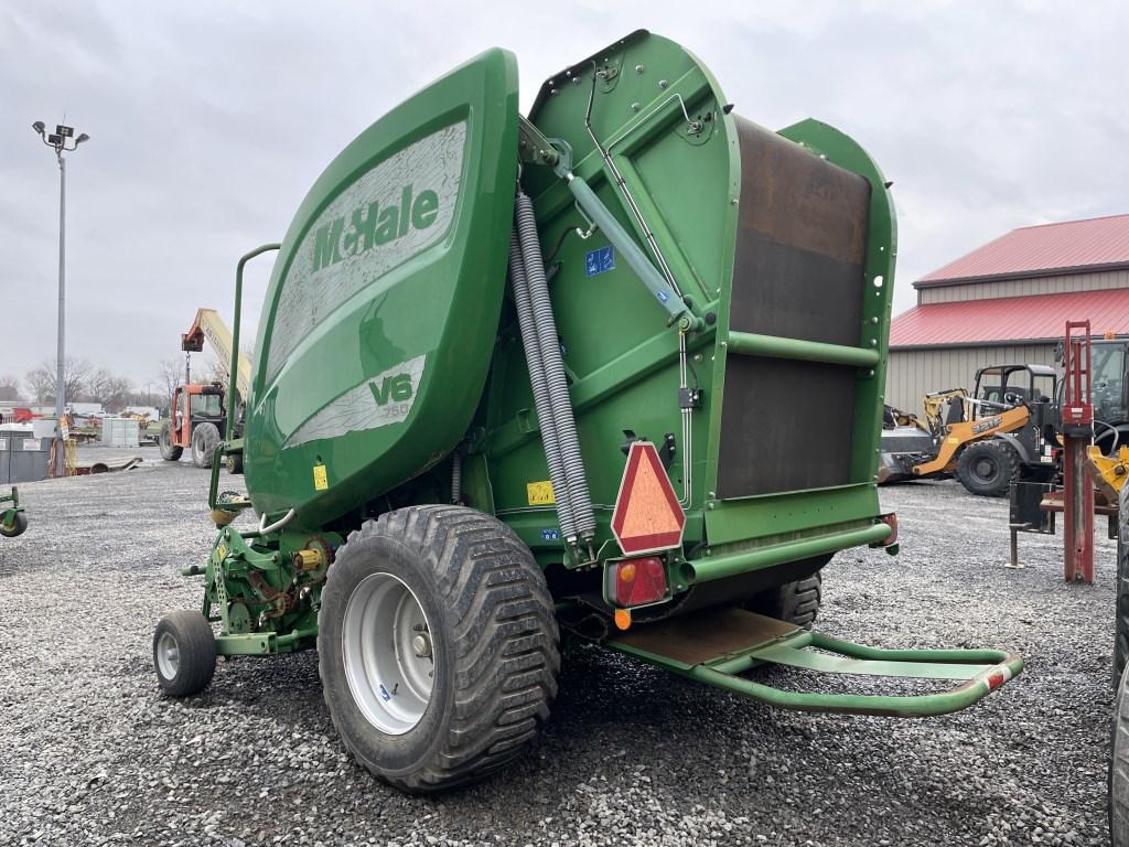 McHale V6 750 Round Baler