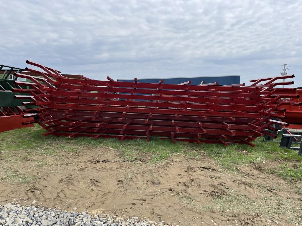New - Hay Wagon Topper - RED