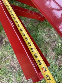 New - Hay Wagon Topper - RED