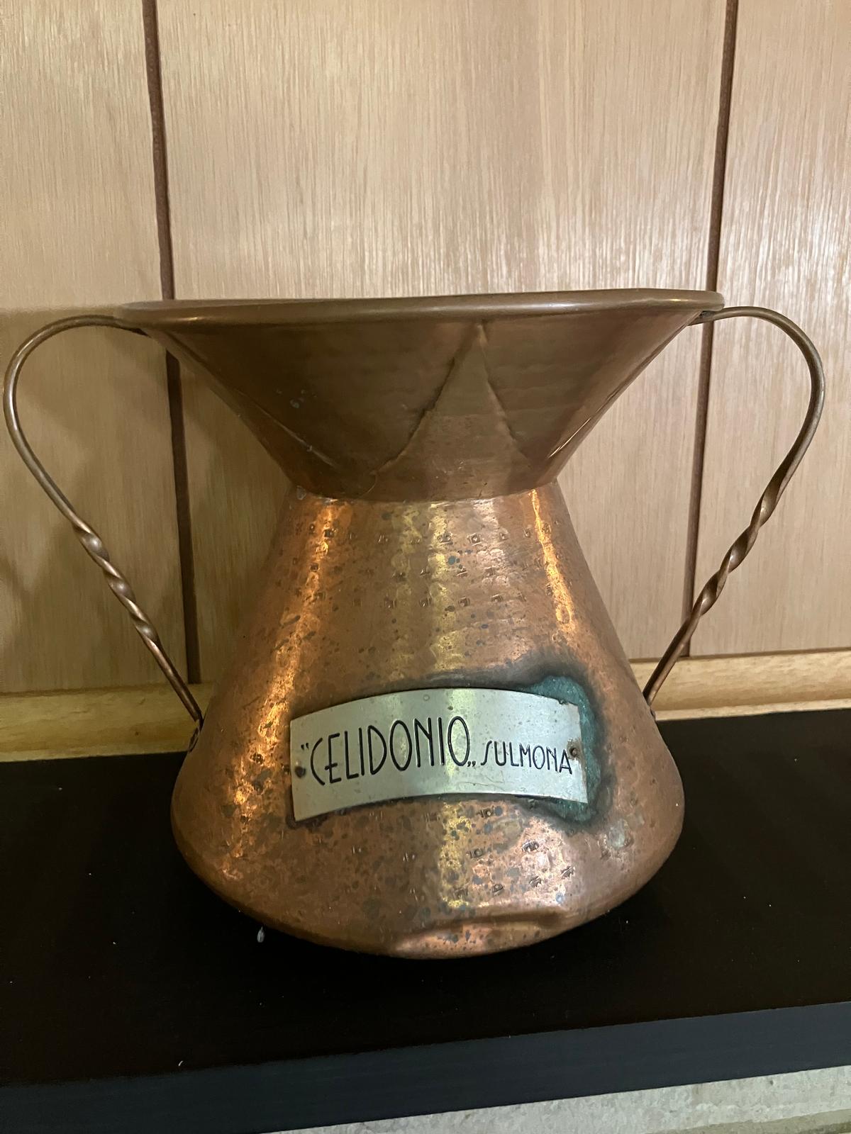 Copper Spittoon