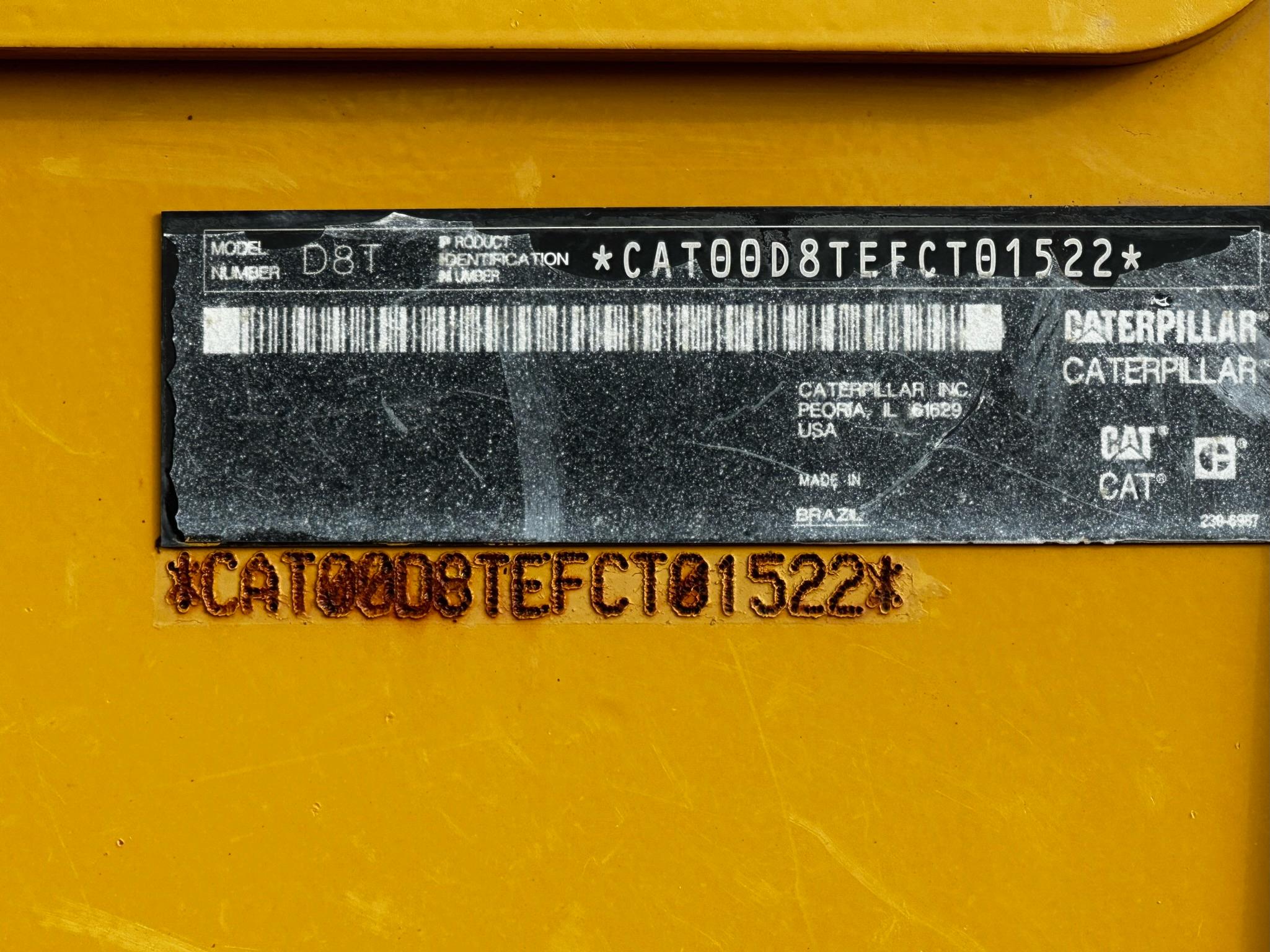 2014 CAT D8T