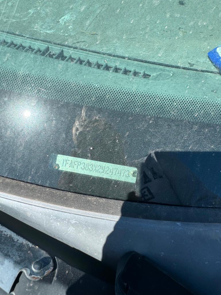 2002 FORD FOCUS