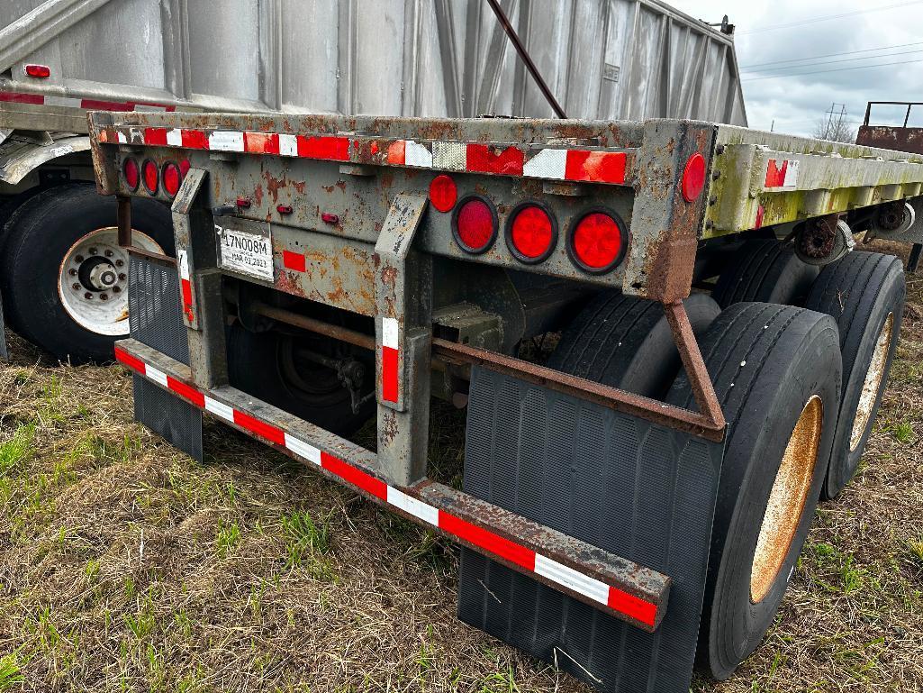 1985 Fruehauf Flatbed Trailer