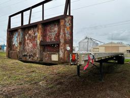 1985 Fruehauf Flatbed Trailer