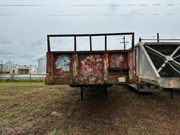 1985 Fruehauf Flatbed Trailer