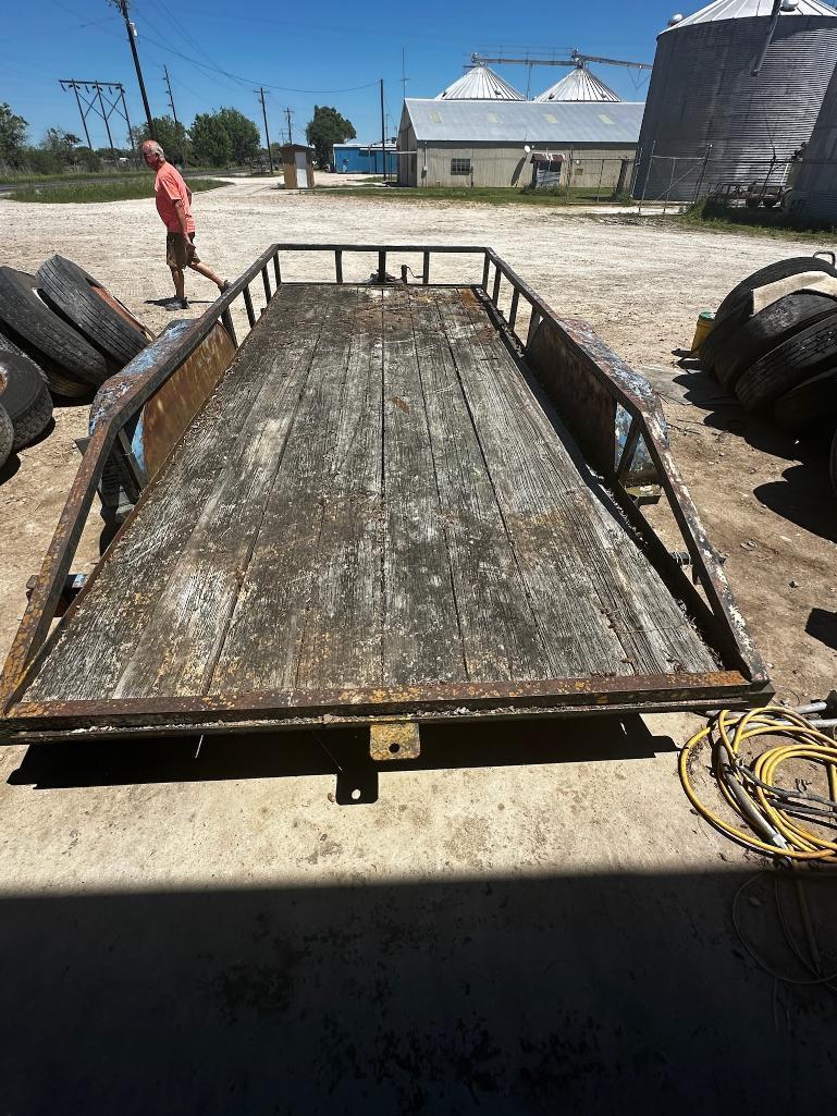 16FT Shop built Utility Trailer