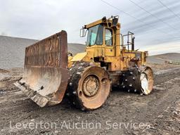 1987 CAT 826C Sheeps Foot Landfill Compactor