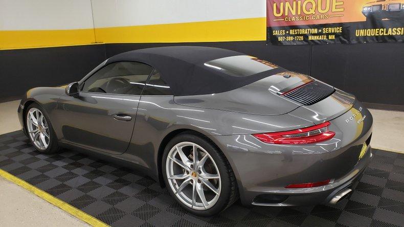 2017 Porsche 911 Carrera Cabriolet, only 31k miles!