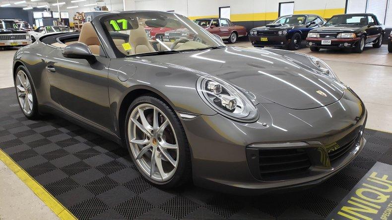 2017 Porsche 911 Carrera Cabriolet, only 31k miles!