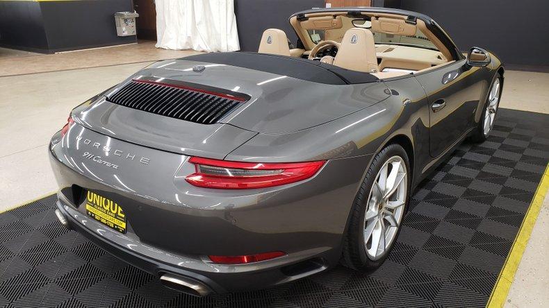 2017 Porsche 911 Carrera Cabriolet, only 31k miles!