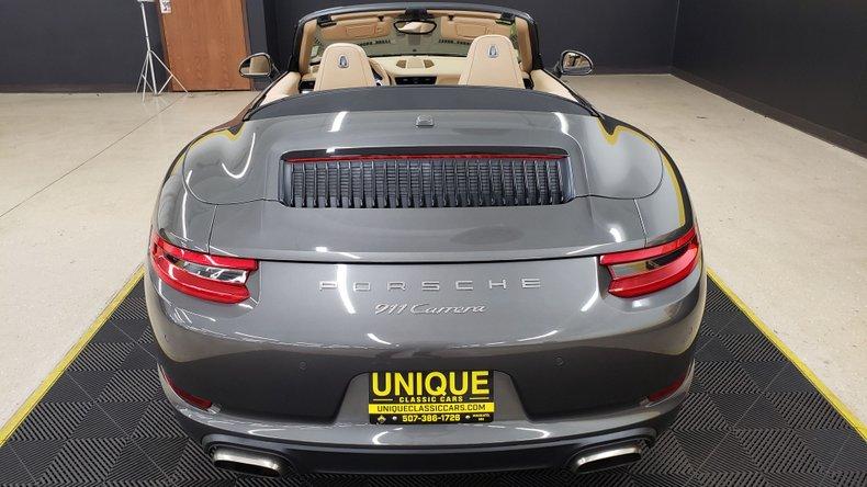 2017 Porsche 911 Carrera Cabriolet, only 31k miles!