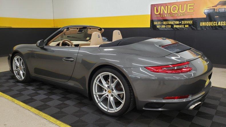 2017 Porsche 911 Carrera Cabriolet, only 31k miles!