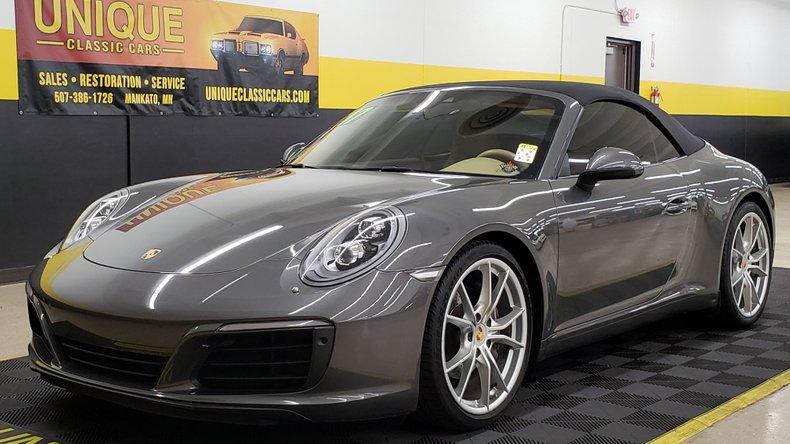 2017 Porsche 911 Carrera Cabriolet, only 31k miles!
