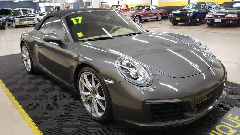 2017 Porsche 911 Carrera Cabriolet, only 31k miles!