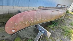 17' Core Craft fiberglass canoe