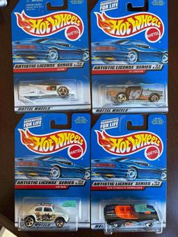 Hot Wheels Artistic License Series, 4 pc set