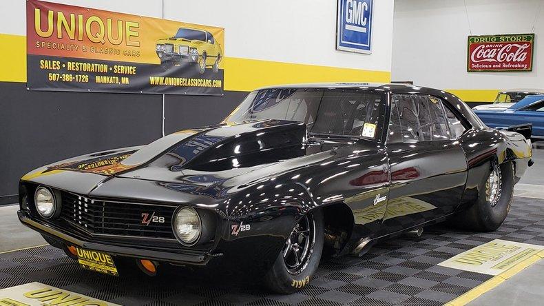 1969 Chevrolet Camaro Pro-Stock Drag Car with NOS