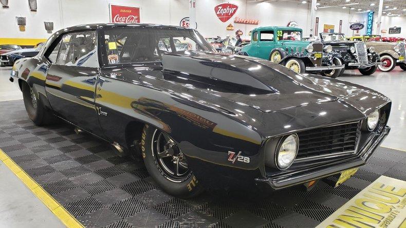 1969 Chevrolet Camaro Pro-Stock Drag Car with NOS