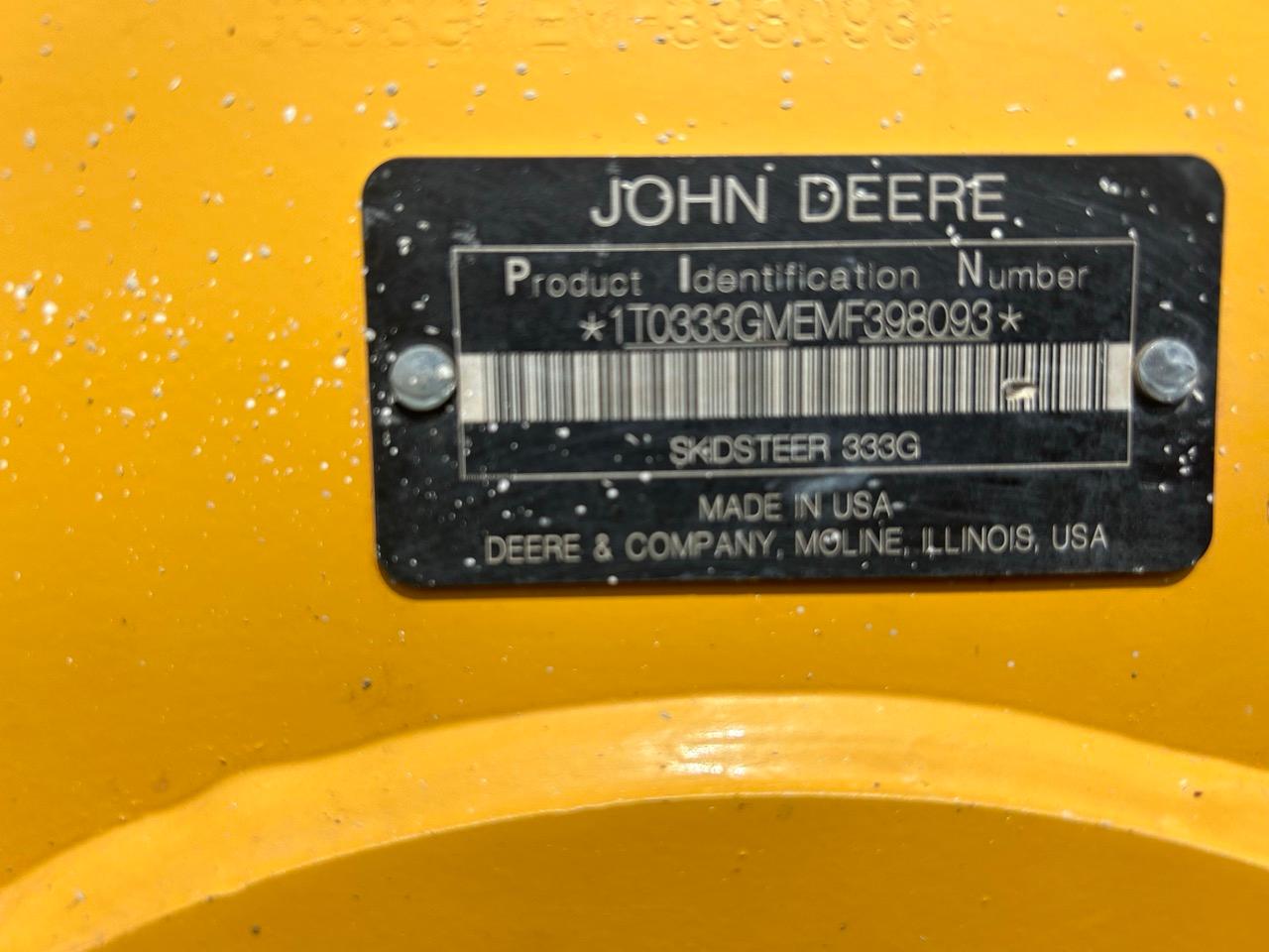 2021 Deere 333G